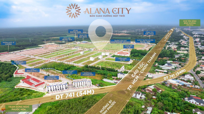 Vị trí chiến lược của Alana City