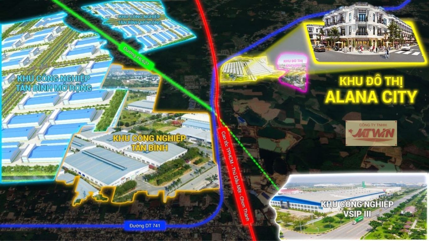 Bán đất Alana City Bình Dương