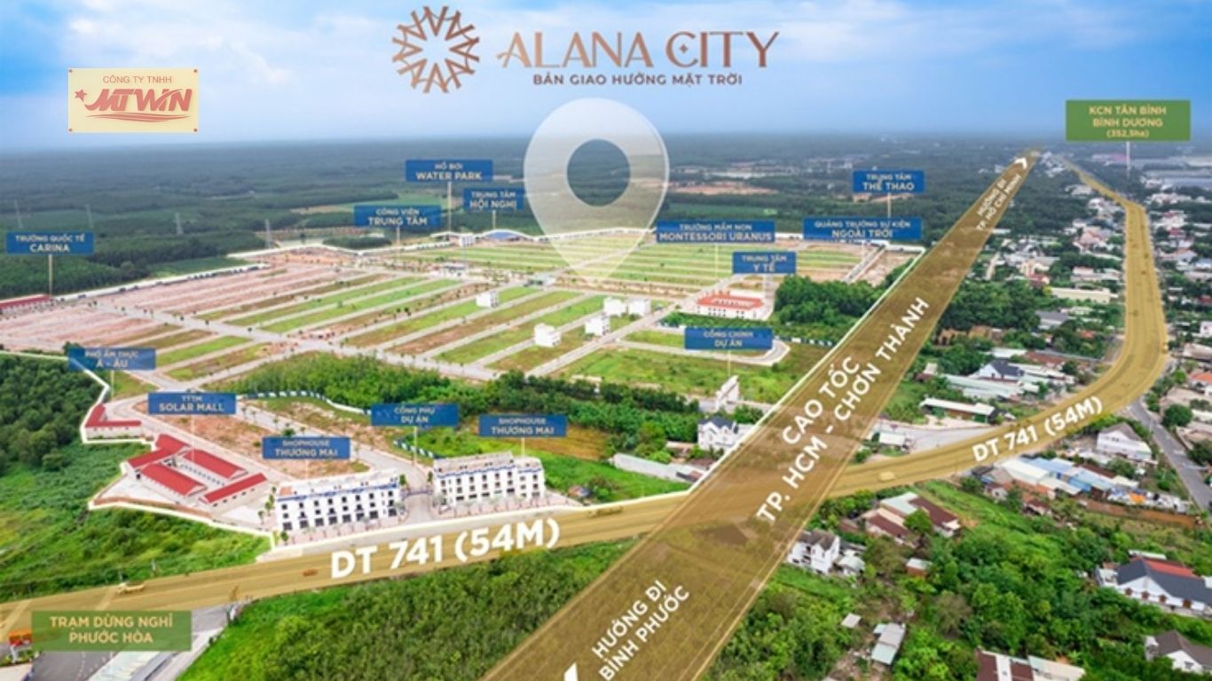 dự án Alana city bình phước