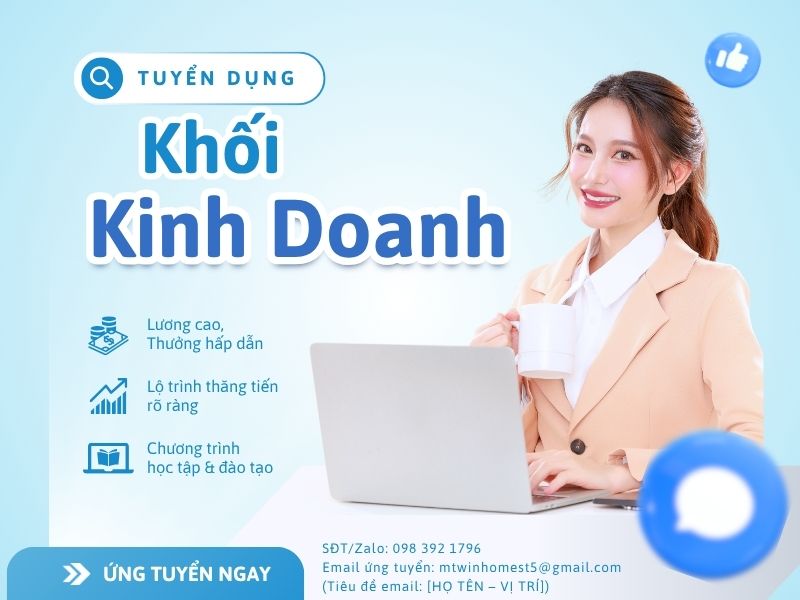 Tuyển Dụng Bất Động Sản MTWIN