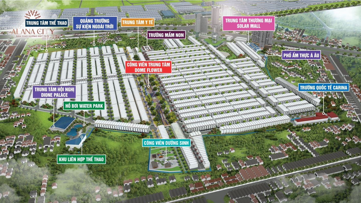 Tổng quan Khu đô thị Alana City Bình Dương