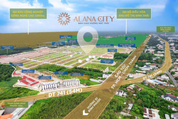 Vị trí chiến lược của Alana City