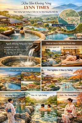 Khu tắm khoáng nóng lynn times